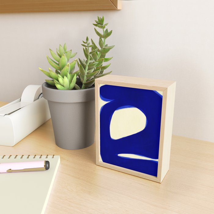 Abstract shape-p Mini Art Print Gallery Image 2