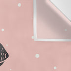 Christmas rabbit - illustration Wall Tapestry Gallery Image 3