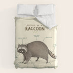 Anatomy of a Raccoon Duvet Cover Gallery Image 6