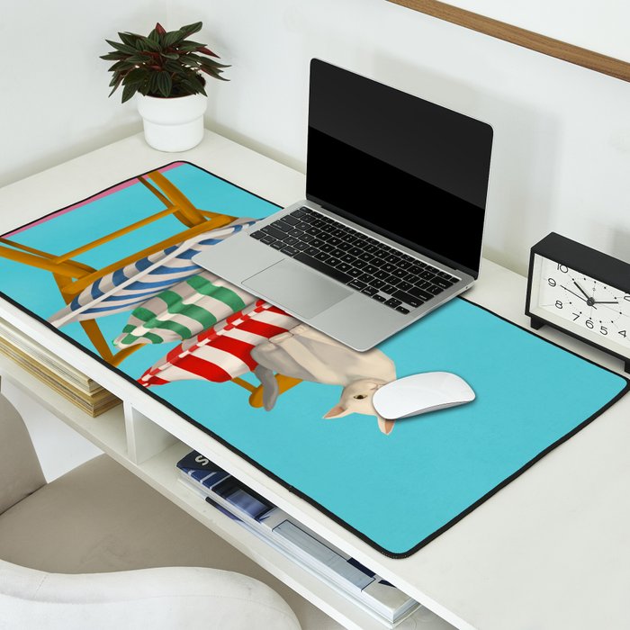 The Cushion Throne Desk Mat Gallery Image 2