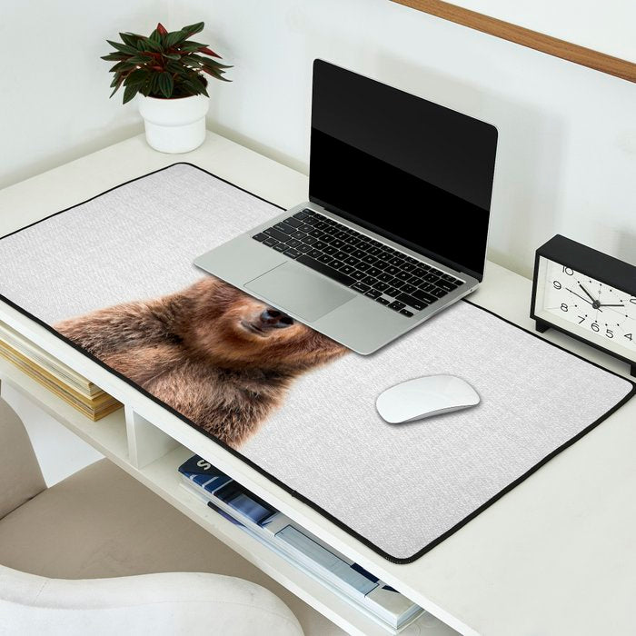 Grizzly Bear - Colorful Desk Mat Gallery Image 2