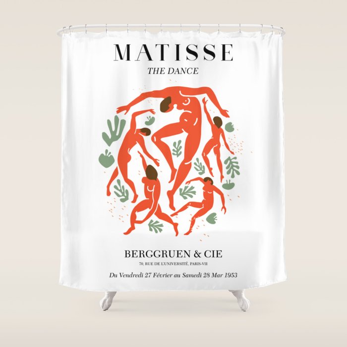 Matisse The Dance Art Shower Curtain Gallery Image 1