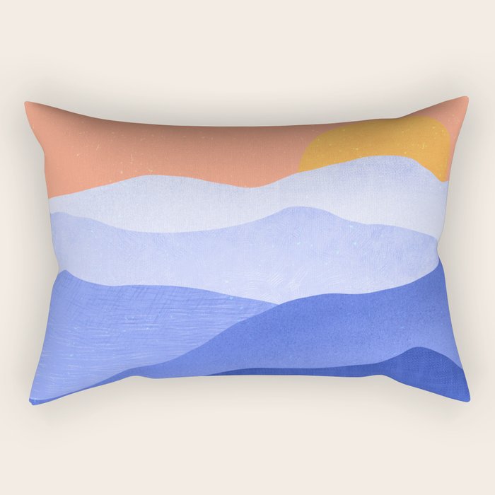 Blue Ridge Mountains Rectangular Pillow Gallery Image 1