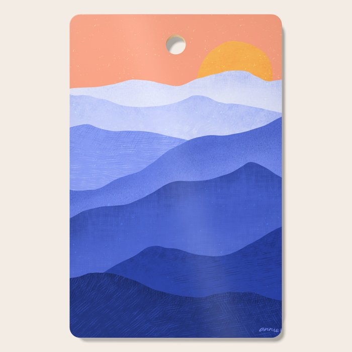 Blue Ridge Mountains Cutting Board Gallery Image 1