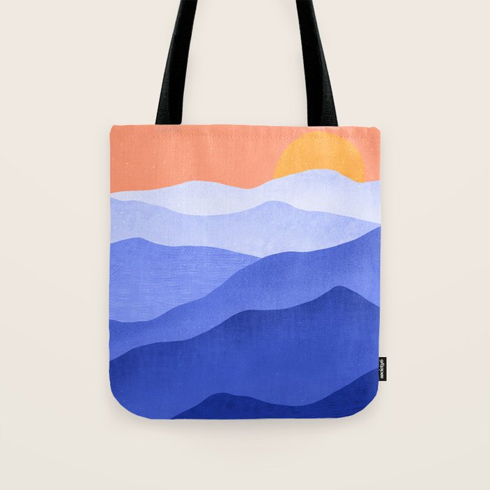 Blue Ridge Mountains Tote Bag Gallery Image 1