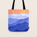 Blue Ridge Mountains Tote Bag Gallery Image 1