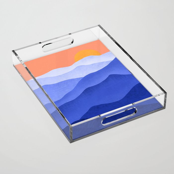 Blue Ridge Mountains Acrylic Tray Gallery Image 1