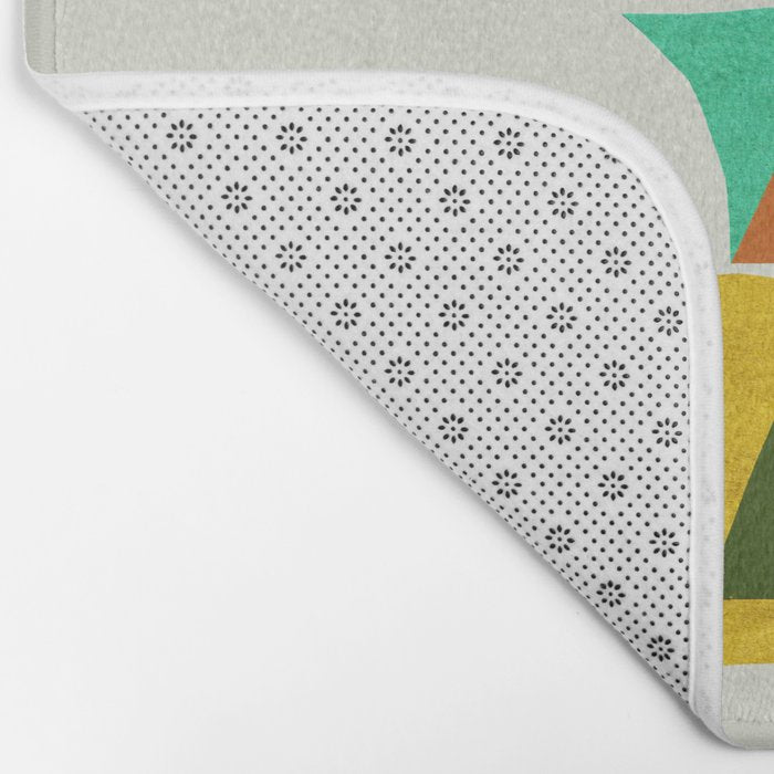 Whimsical bromeliad Bath Mat Gallery Image 2