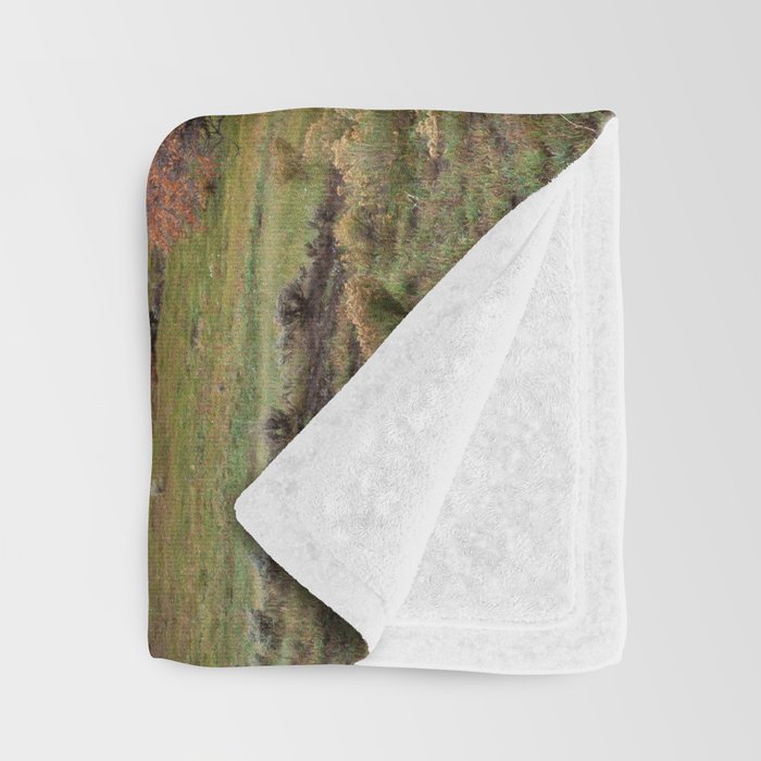 Colorado Mountain Sunrise Mt. Sopris Autumn Landscape Throw Blanket Gallery Image 3