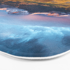 Colorado Mountain Sunrise Mt. Sopris Autumn Landscape Bath Mat Gallery Image 3