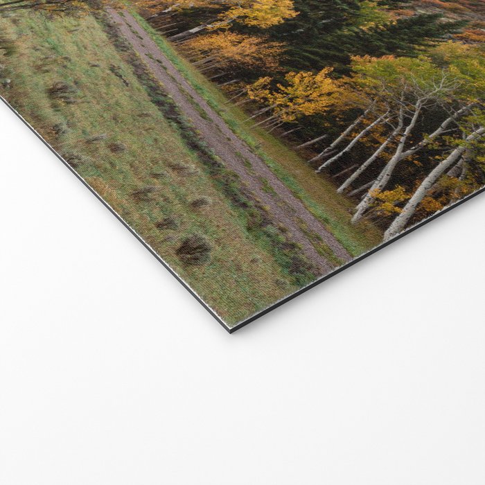 Colorado Mountain Sunrise Mt. Sopris Autumn Landscape Welcome Mat Gallery Image 2