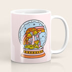 Mushroom Snow Globe Coffee Mug Gallery Image 1