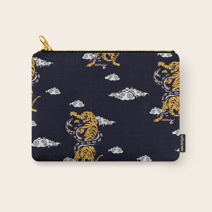 Tiger vs Snake Carry All Pouch Gallery Image 1