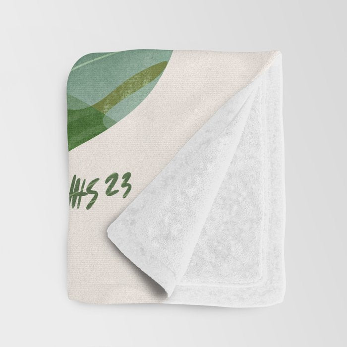 Blossoming Mother Earth - colorful Throw Blanket Gallery Image 3