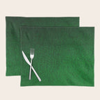 Emerald Green Ombre Design Placemat Gallery Image 1