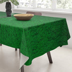 Emerald Green Ombre Design Tablecloth Gallery Image 3