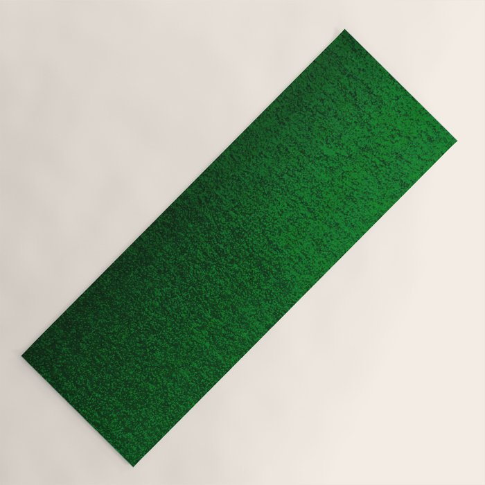 Emerald Green Ombre Design Yoga Mat Gallery Image 1