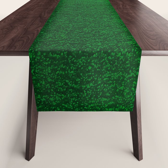 Emerald Green Ombre Design Table Runner Gallery Image 1
