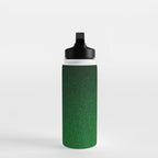 Emerald Green Ombre Design Water Bottle Gallery Image 3