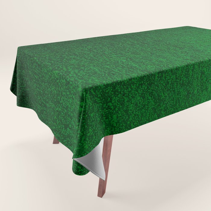 Emerald Green Ombre Design Tablecloth Gallery Image 1