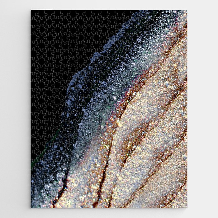 FLAWLESS GREY & GOLD Jigsaw Puzzle Gallery Image 1