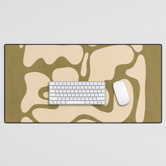 Modern Abstract Minimal Shapes 138 Desk Mat Gallery Image 1