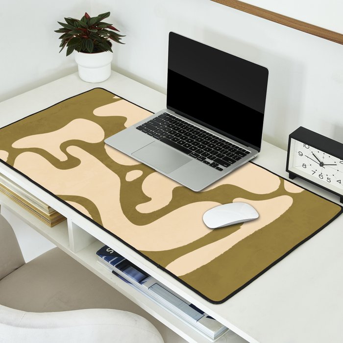 Modern Abstract Minimal Shapes 138 Desk Mat Gallery Image 2