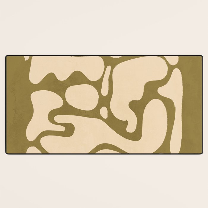 Modern Abstract Minimal Shapes 138 Desk Mat Gallery Image 3