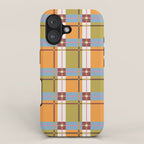Autumn Breeze Checks iPhone Case Gallery Image 1