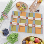 Autumn Breeze Checks Cutting Board Gallery Image 2