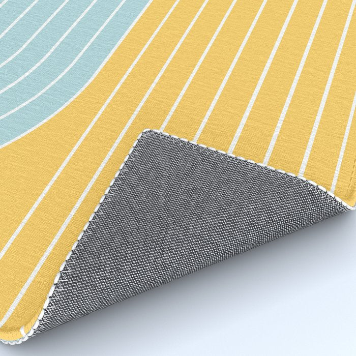 Two Tone Line Curvature II Rug Gallery Image 4