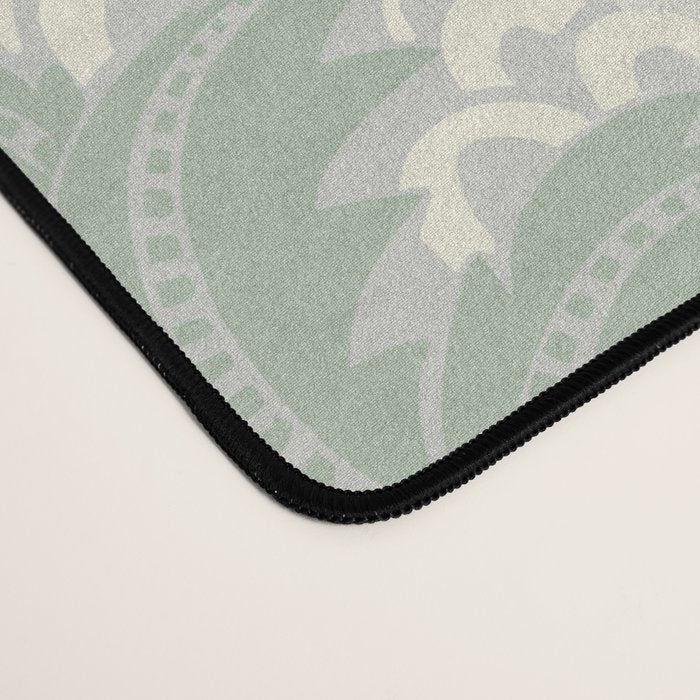 Jungle adventure soft sage green Desk Mat Gallery Image 4