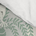 Jungle adventure soft sage green Comforter Gallery Image 4