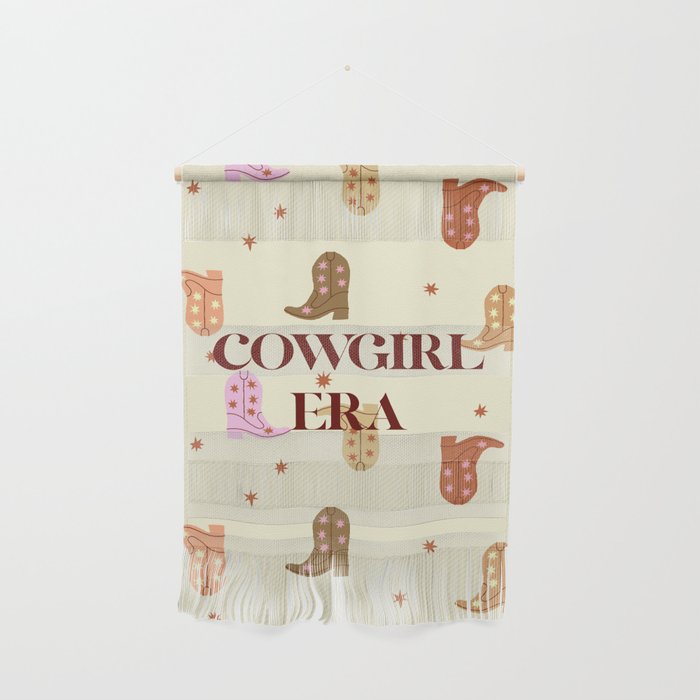Cowgirl boots pattern Wall Hanging Gallery Image 1