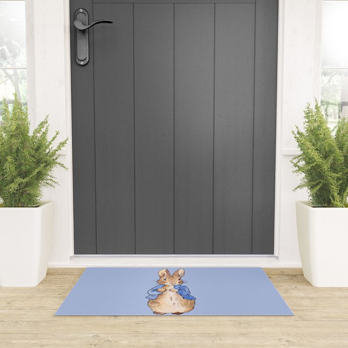 Peter the rabbit Welcome Mat Gallery Image 3