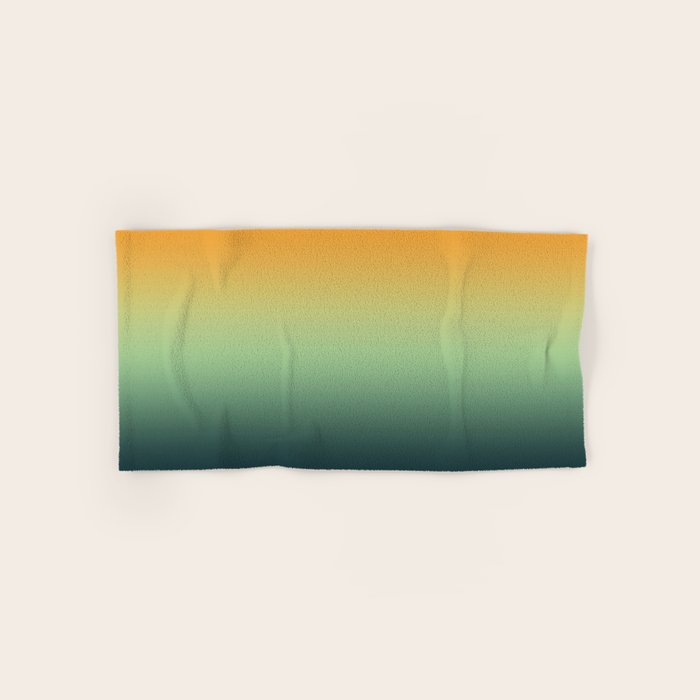 AUTUMN FOREST OMBRE COLORS ABSTRACT Bath Towel Gallery Image 1
