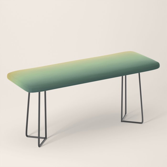 AUTUMN FOREST OMBRE COLORS ABSTRACT Bench Gallery Image 1