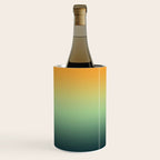 AUTUMN FOREST OMBRE COLORS ABSTRACT Wine Chiller Gallery Image 3