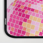 Disco Balls Illustration (Pink/Yellow Palette) Laptop Sleeve Gallery Image 3