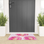 Disco Balls Illustration (Pink/Yellow Palette) Welcome Mat Gallery Image 3