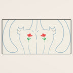 Pinocha Flower Desk Mat Gallery Image 3