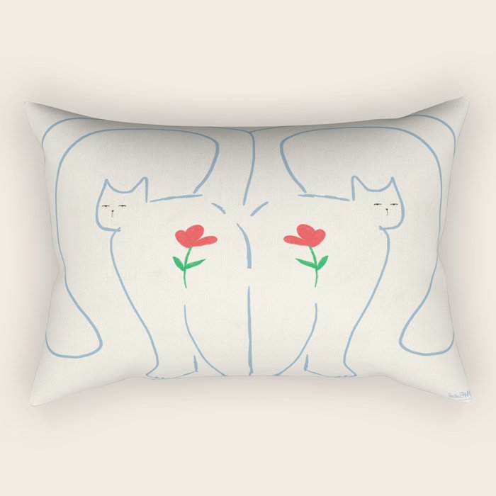 Pinocha Flower Rectangular Pillow Gallery Image 1