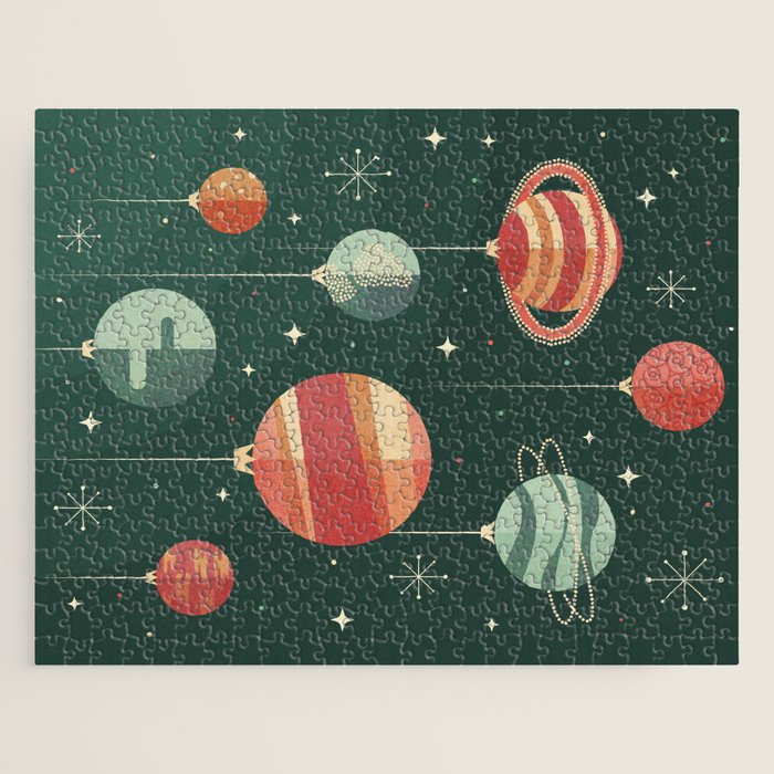 Joy to the Universe (on Green) Jigsaw Puzzle Gallery Image 1