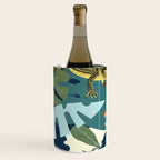 Three Crocodiles_Wildlife Jungle Animals Forest_Whimsical Scary Quirky Crocs_Eclectic Tropical Wine Chiller Gallery Image 2