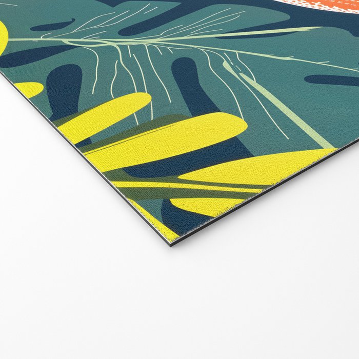 Three Crocodiles_Wildlife Jungle Animals Forest_Whimsical Scary Quirky Crocs_Eclectic Tropical Welcome Mat Gallery Image 2