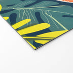Three Crocodiles_Wildlife Jungle Animals Forest_Whimsical Scary Quirky Crocs_Eclectic Tropical Welcome Mat Gallery Image 2