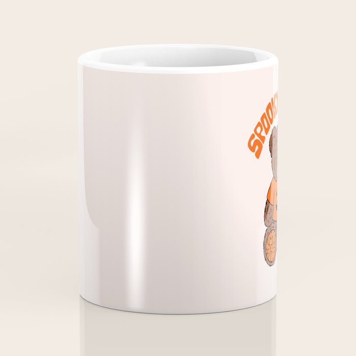 Spooky and Cute Bear Coffee Mug Gallery Image 4