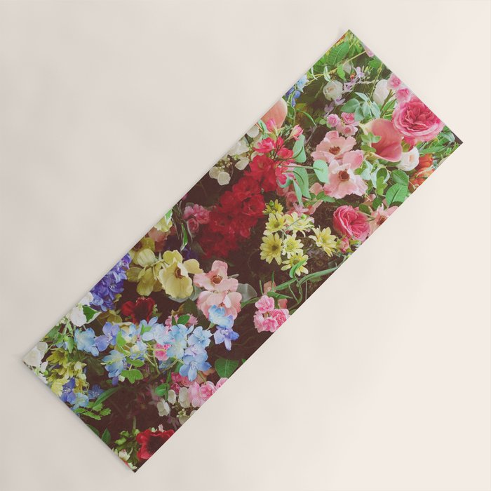 Floral Explosion Yoga Mat Gallery Image 1