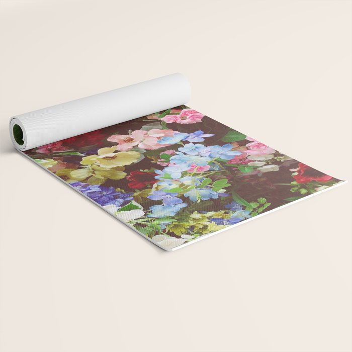 Floral Explosion Yoga Mat Gallery Image 2
