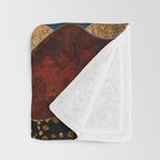 Amber Dusk Throw Blanket Gallery Image 3